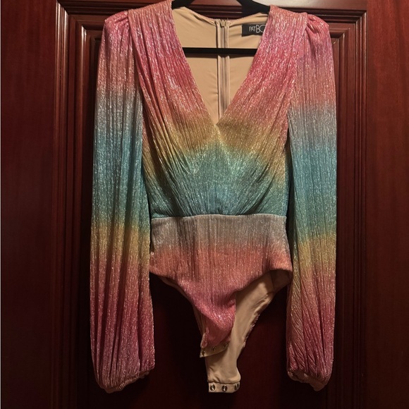 Patbo Prism Plunging Bodysuit Size S - Picture 4 of 6